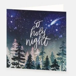 National Trust O Holy Night Christmas Card Box of 10 Discount
