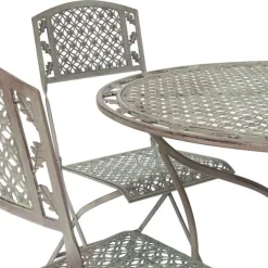 National Trust Oak Leaf Dining Set, Sage Brown New