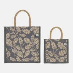 National Trust Oak Midnight Blue Medium Shopper Bag Sale