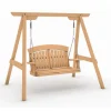 National Trust Oak Swing Chair, 2 Seater Outlet
