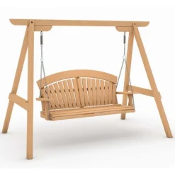 National Trust Oak Swing Chair, 3 Seater Outlet