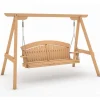 National Trust Oak Swing Chair, 4 Seater Hot