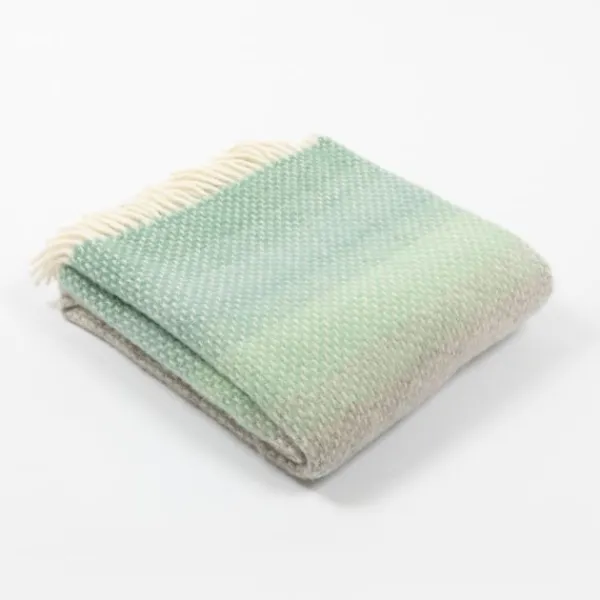 National Trust Ombre Green Throw Best