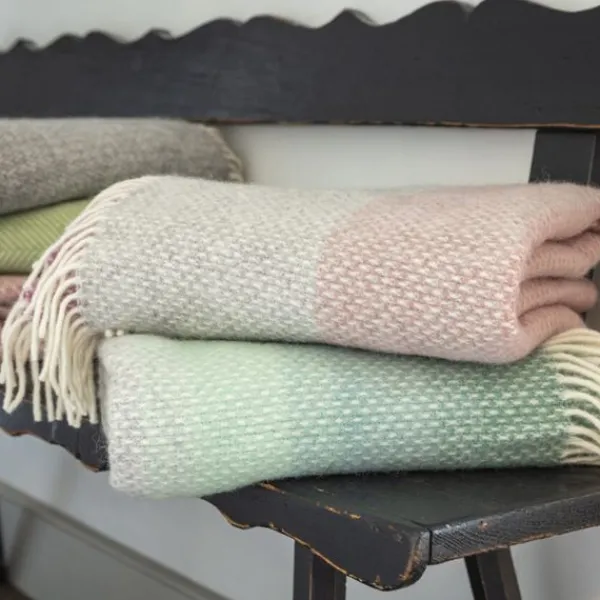 National Trust Ombre Green Throw Best