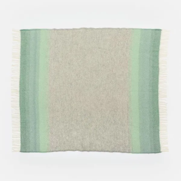 National Trust Ombre Green Throw Best