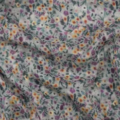 National Trust Quarry Bank Ditsy Floral Organic Cotton Scarf Sale