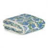 National Trust Quilted Blanket, Block Print Hot