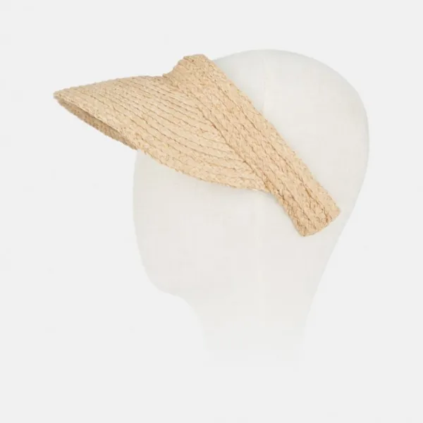 National Trust Raffia Visor on Headband Clearance