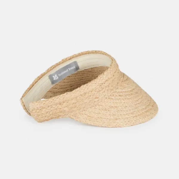National Trust Raffia Visor on Headband Clearance