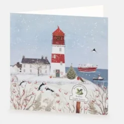 National Trust Souter Lighthouse Christmas Cards Box of 10 Discount