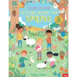 National Trust Sticker Storybook, Getting Ready for Spring Outlet