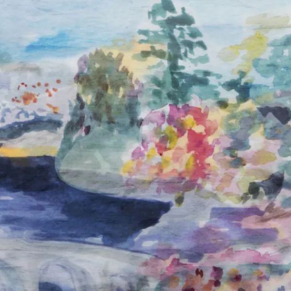 National Trust Stourhead Silk Scarf Outlet