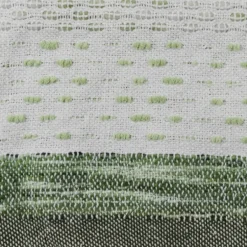 National Trust Textured Recycled Throw, Meadow Green Sale