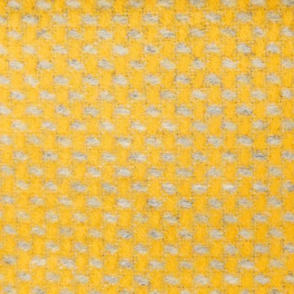 National Trust Twill Wool Throw, Yellow Online