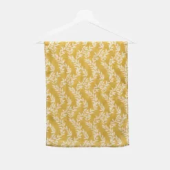National Trust Yellow Vines Silk Scarf Outlet