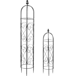 National Trust Ornate Obelisk, Set of 2 Clearance