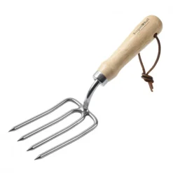 National Trust RHS Stainless Steel Round Tine Fork Best