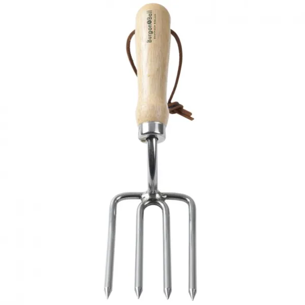 National Trust RHS Stainless Steel Round Tine Fork Best