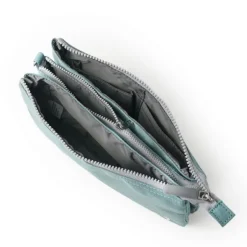 National Trust ROKA London Carnaby XL Cross Body Bag in Sage Fashion