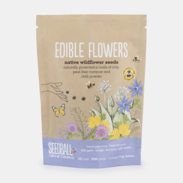 National Trust Seedball Edible Flowers Mix Grab Bag Fashion