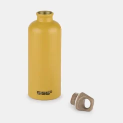 National Trust SIGG MyPlanet Mustard Water Bottle, 600ml Clearance