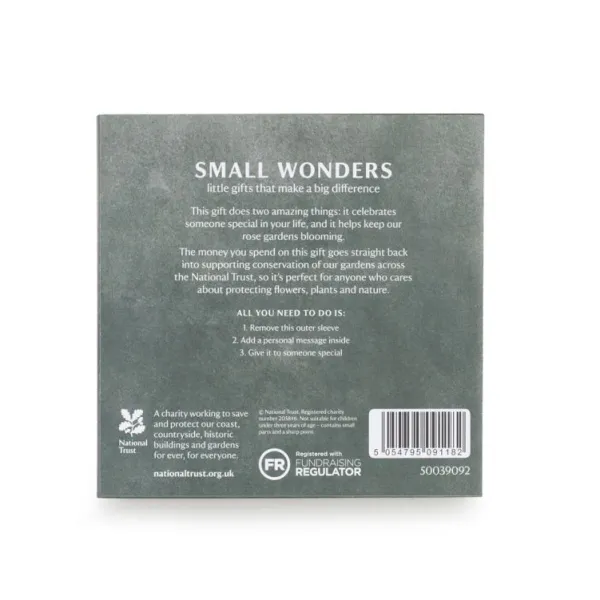 National Trust Small Wonder Gift Pack, Garden Roses Hot