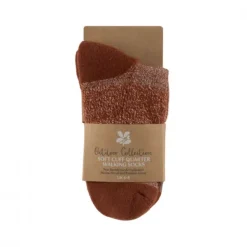 National Trust Soft Cuff Quarter Walking Socks Clearance