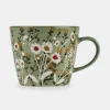 National Trust Stoneware Mug, Green Wild Daisy Online