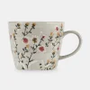 National Trust Stoneware Mug, Grey Wild Daisy Sale