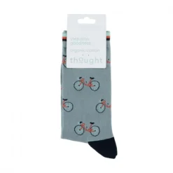 National Trust Thought Bicycle Organic Cotton Socks Fashion