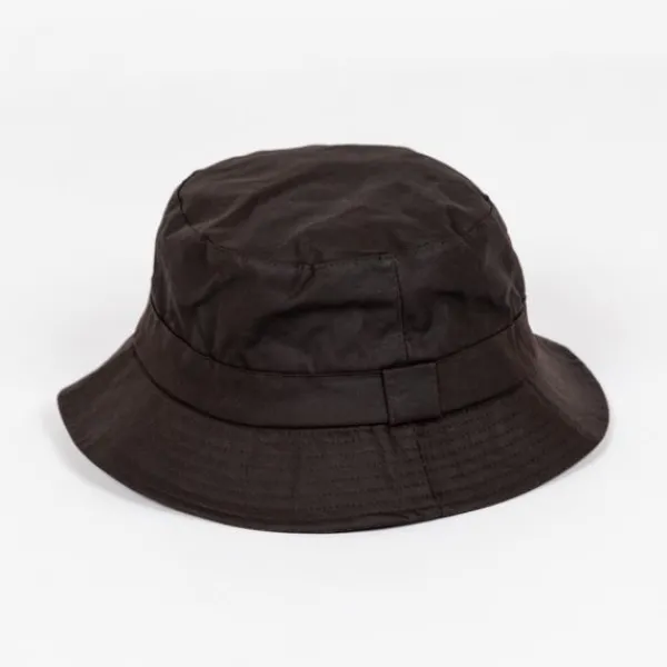 National Trust Tweedmill Brown Drop Brim Waxed Hat Outlet