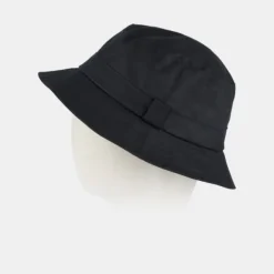 National Trust Tweedmill Wax Drop Brim Navy Hat Clearance