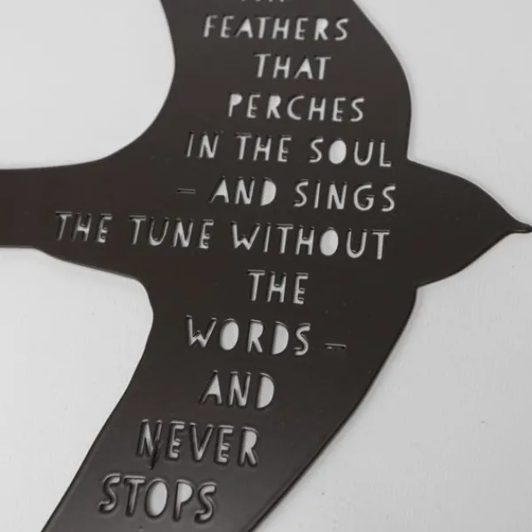 National Trust Wall Ornament, Swallow with Poetry Online
