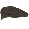 National Trust Waxed Flat Cap Hot