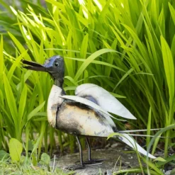 National Trust White Duck Metal Sculpture Best