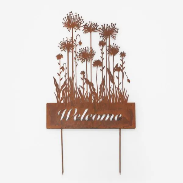 National Trust Wildflower Ground Stake Welcome Sign Best