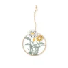 National Trust Wooden Daisy Hanging Decoration New
