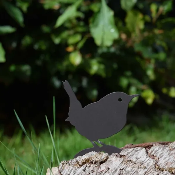 National Trust Wren Silhouette Fence Topper New